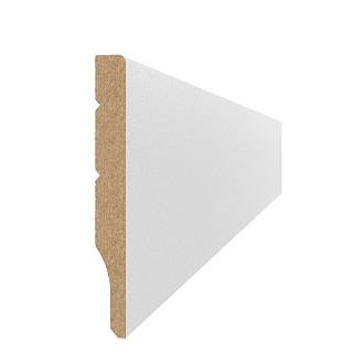 Плінтус MDF AGT SPR-8103 3082 Білий матовий 2800х96х12 mm