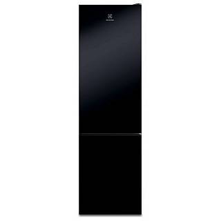 Холодильник LNT7ME36K2 чорний (скло) Electrolux