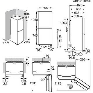 Холодильник LNT7ME36X3 нерж Electrolux