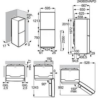 Холодильник LNT5ME36U1 нерж Electrolux