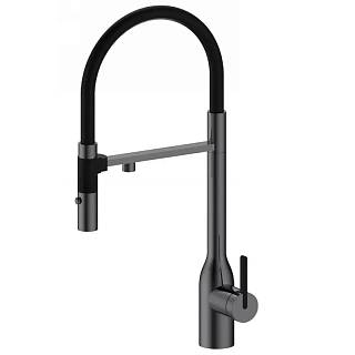 Змішувач комбінований FKM 3129 Black Steel Fabiano