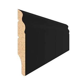 Плинтус MDF AGT SPR-8100 723 Чёрный шёлк 2800х96х12 мм (уп.10 шт.)