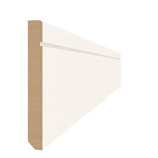 Плинтус MDF AGT SPR-9029 366 Бьянко 2800х100х12 мм (уп.10 шт.)