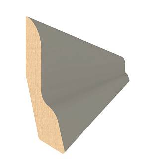 Плинтус MDF AGT SPR-5030 728 Серый шёлк Soft Touch 2800х60х9 мм (уп.18 шт.)