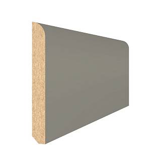 Плинтус MDF AGT SPR-9011 728 Серый шёлк Soft Touch 2800х100х12 мм (уп.10 шт.)