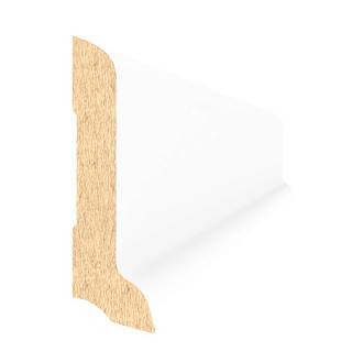 Плинтус MDF AGT SPR-5040 734 Белый шёлк 2800х89х18 мм (уп.12 шт.)
