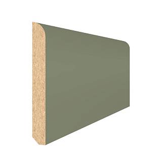 Плинтус MDF AGT SPR-9011 3067 Лакированный серый 2800х100х12 мм (уп.10 шт.)