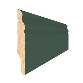 Плинтус MDF AGT SPR-8100 3068 Лакированный антрацит 2800х96х12 мм (уп.10 шт.)