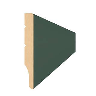 Плинтус MDF AGT SPR-8103 3068 Лакированный антрацит 2800х96х12 мм (уп.10 шт.)
