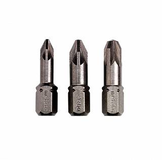 Набор бит METABO Pozidriv PZ1/2/3 25 мм (628538000)