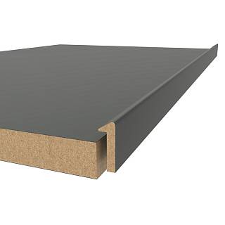 Рамочный профиль МДФ AGT MP-4895 726 Тёмно-серый шёлк 2800x60x3mm