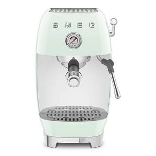 Кавоварка еспресо ECF03PGEU пастельно-зелений Smeg (50'S RETRO STYLE)