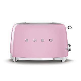Тостер електричний TSF01PKEU рожевий Smeg (50'S RETRO STYLE)