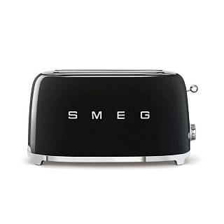 Тостер електричний TSF02BLEU чорний Smeg (50'S RETRO STYLE)