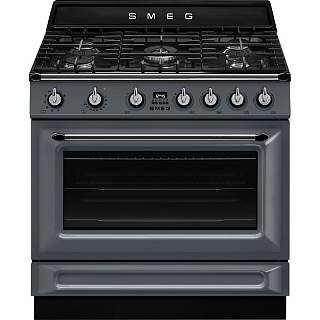 Варильний центр TR90GMGR 90 см сірий Smeg (VICTORIA)