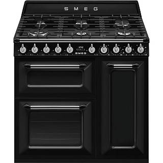 Варильний центр TR93BL 90 см Smeg (VICTORIA)