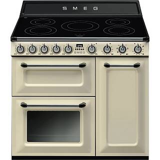 Варильний центр TR93IP2 90 см кремовий Smeg (VICTORIA)