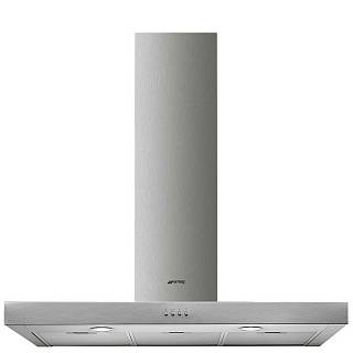Витяжка пристінна KATE900CEX 90 см нержавіюча сталь Smeg (UNIVERSAL)