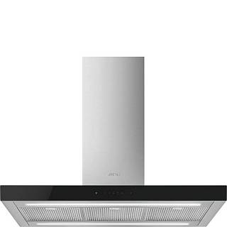 Витяжка острівна KBTI9L4VN 90 см нержавіюча сталь Smeg (UNIVERSAL)