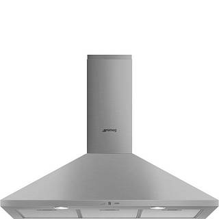 Витяжка пристінна KCH92X 90 см нержавіюча сталь Smeg (UNIVERSAL)