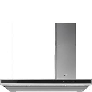 Витяжка острівна KLTI12L4X 120 см нержавіюча сталь Smeg (UNIVERSAL)