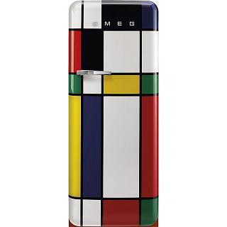 Холодильник однодверний FAB28RDMC6 різнокольоровий Smeg (50'S RETRO STYLE)