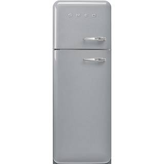 Комбінований холодильник FAB30LSV6 сріблястий Smeg (50'S RETRO STYLE)