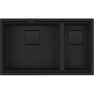 Мийка граніт KNG PRO 120 Black Edition чорний матовий  Franke (125.0750.515)