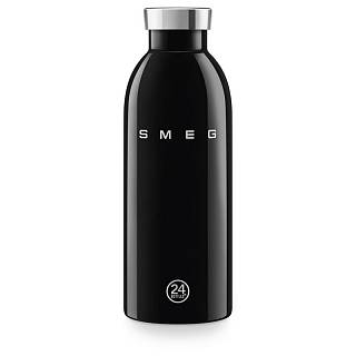 Термопляшка для напоїв WBF01BL 0.5 л,  чорний Smeg (50'S RETRO STYLE)