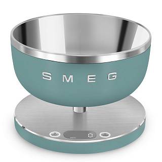 Кухонні ваги KSC01EGMWW цифрові,  смарагдово-зелений матовий Smeg (COLLEZIONE)