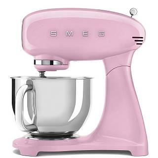 Міксер планетарний SMF03PKEU рожевий (full color) Smeg (50'S RETRO STYLE)
