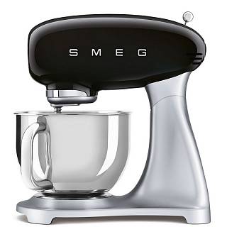 Міксер планетарний SMF04BLEU чорний Smeg (50'S RETRO STYLE)