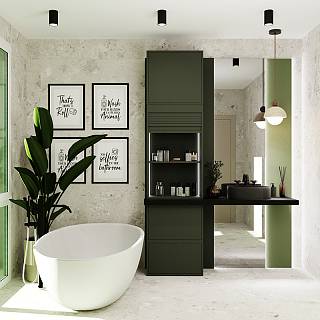 Комплект жалюзи REHAU RAUVOLET Noble matt Olive Detour 3141L 600x1000 мм