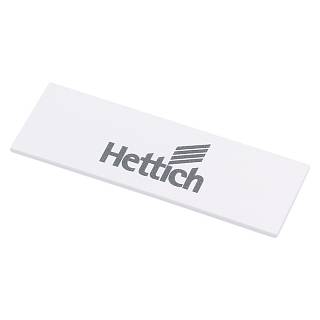 Заглушка Atira з логотипом "Hettich",  біла (9194647) Hettich