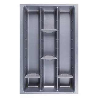 Організація OrgaTray 590 срібло,  пластик L=470 W=400 Atira (9194887) Hettich