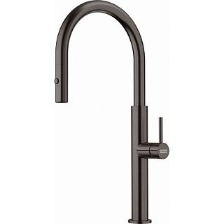 Змішувач Pescara J Pull Down (в/ш) PVD антрацит Franke (115.0741.696)