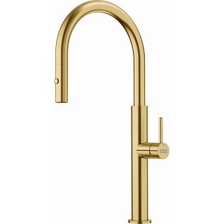 Змішувач Pescara J Pull Down (в/ш) PVD золото Franke (115.0741.697)