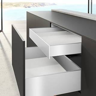 Комплект внутрішньої шухляди AvanTech YOU А L=600 H=101 ШК=1200 білий Hettich