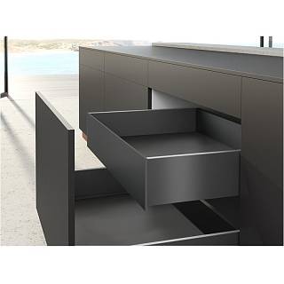 Комплект внутреннего ящика AvanTech YOU A L=600 H=139 ШК=1200 антрацит Hettich