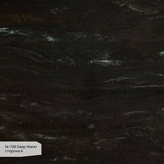 Лист акриловий Grandex Marble Ocean M-708 Deep Water 3680х760х12