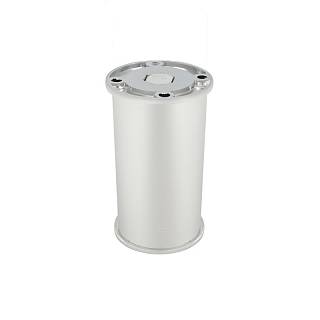 Ножка мебельная регулируемая NА 11/С00 RN,  h=100-105мм,  max 100кг,  алюминий