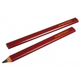 Олівець червоний для столяра 176мм НВ (1-03-850) Stanley