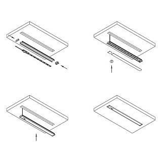 Комплект LED-лента 2835 SMD 120LEDs/m,  4000K,  L=3м,  выключатель на движ. руки,  12В/30Вт/IP20