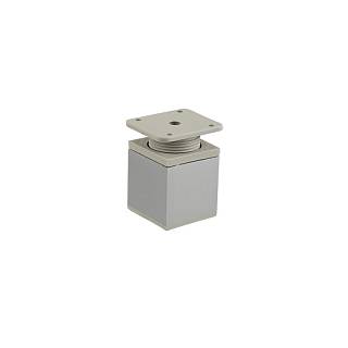 Ножка мебельная регулируемая,  NА 02C00 h=60-70мм,  алюм.,  max 100кг