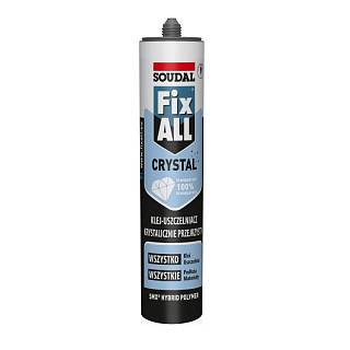 Клей-герметик FIX ALL Crystal 290мл прозорий Soudal